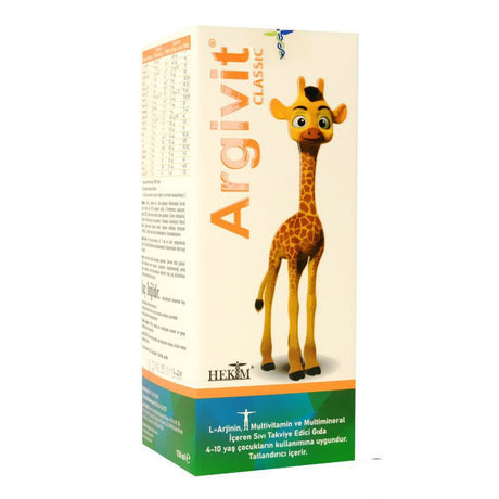 Argivit Multivitamin Syrup 150 ml - TryAladdin