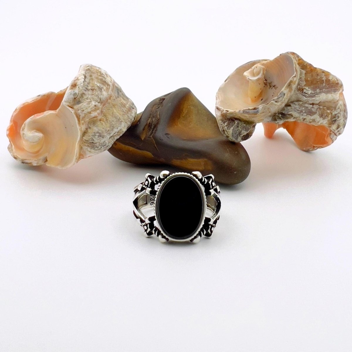 Black Onyx Ring Men - TryAladdin