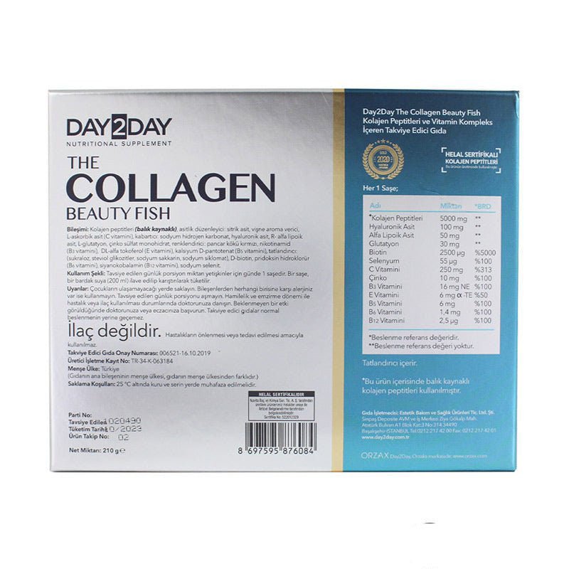 Day2Day Collagen Beauty Fish 30 Sachets - TryAladdin