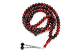 Dervish Tasbih 14 mm Acrylic, Burgundy - TryAladdin