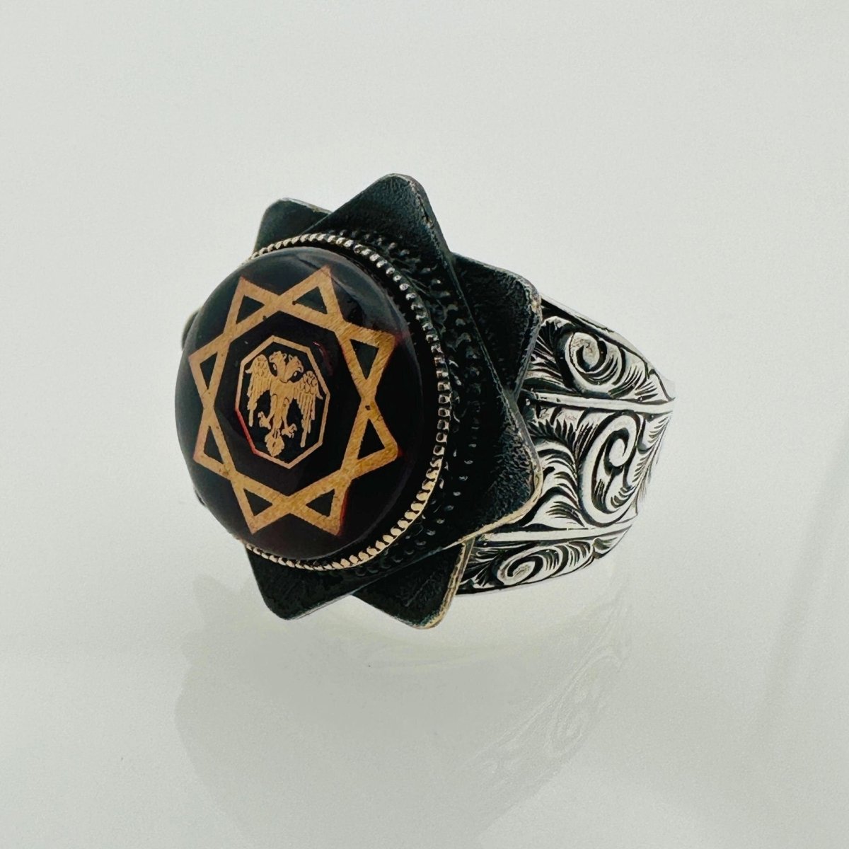 Double Head Animal Eagle Ring - TryAladdin