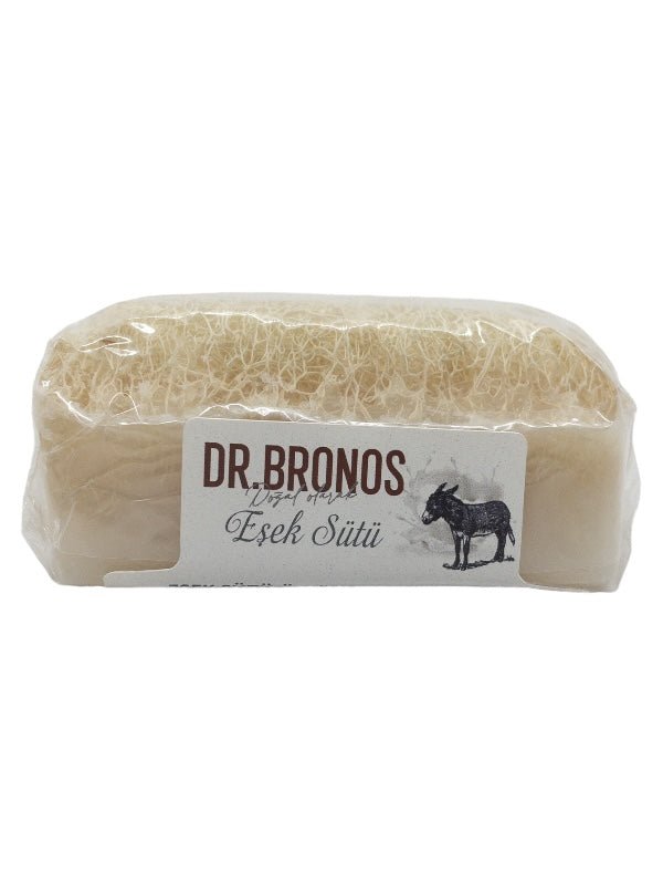 Dr. Bronos | Donkey Milk Soap with Natural Pumpkin Loofah - TryAladdin