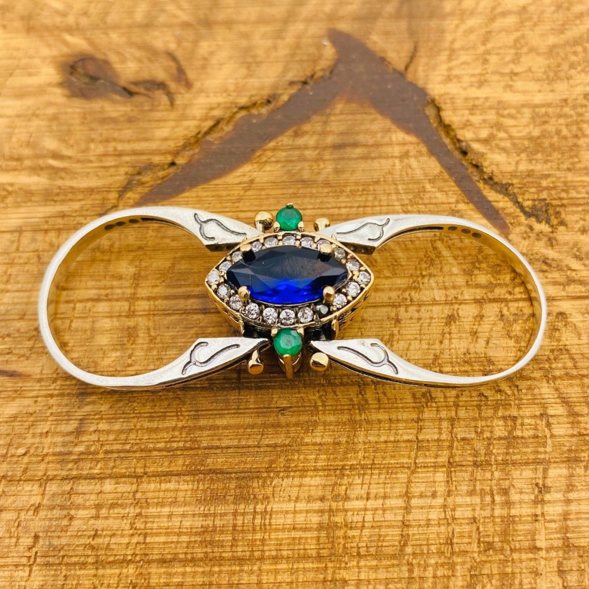 Handmade Multi Stone Ring - TryAladdin