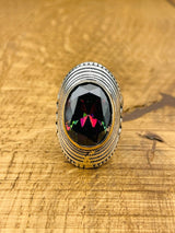 Handmade Mystic Topaz Women's Ring - TryAladdin