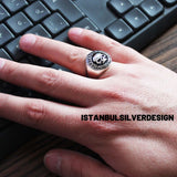 Harley Davidson Motorcycle Signet Ring - TryAladdin