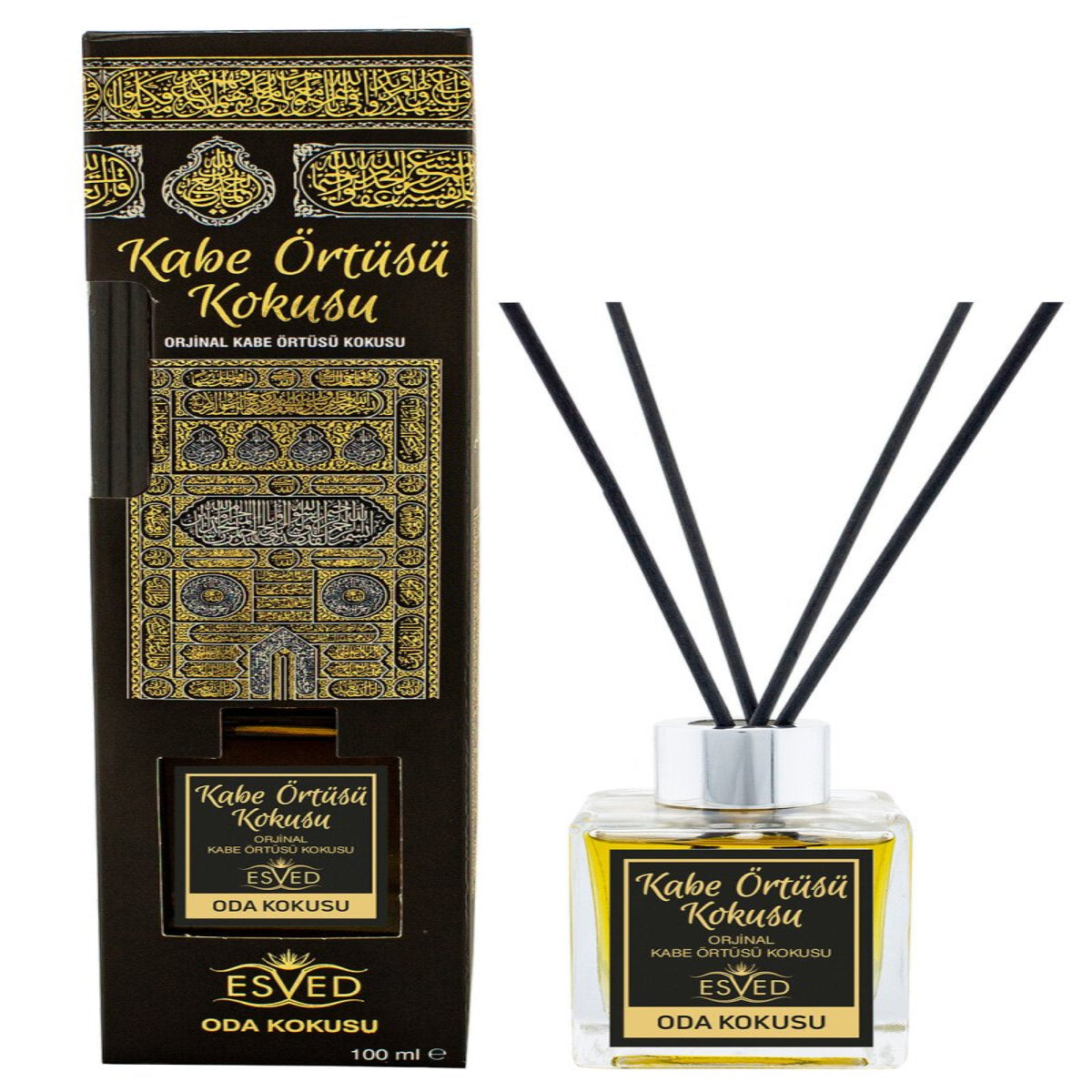 Kaaba Cover Bamboo Stick Ambient Fragrance 100 ml - TryAladdin