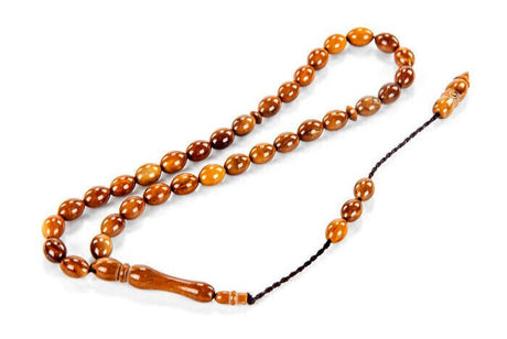 Kuka Wood Tasbih - 33 Beads - 7 mm Beyzi - TryAladdin