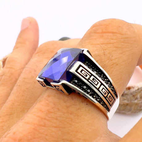 Men's Amethyst Ring - TryAladdin