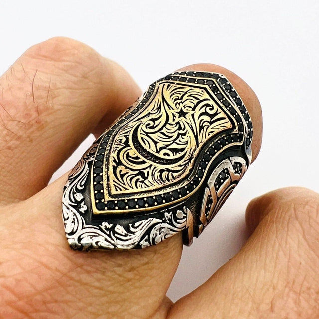 Men's Archer Silver Ring - TryAladdin