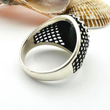 Men's Black Onyx Stone Ring - TryAladdin