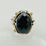 Men's Black Zircon Stone Ring - TryAladdin