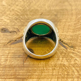 Men's Green Aqeeq Ring - TryAladdin