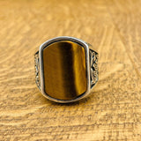 Men's Silver Ring - TryAladdin