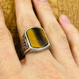 Men's Silver Ring - TryAladdin