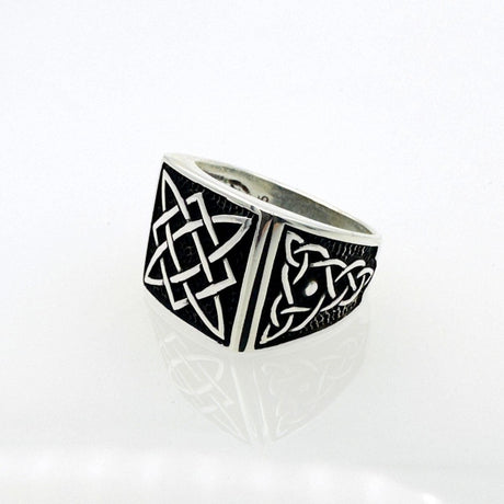 Men's Sterling Silver Handmade Ring - TryAladdin