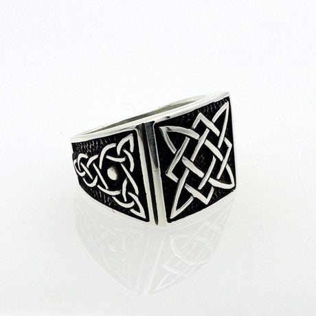 Men's Sterling Silver Handmade Ring - TryAladdin