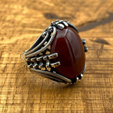 Men's Yemeni Aqeeq Ring - TryAladdin