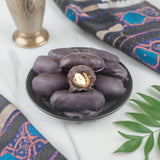 Musfik | Dark Belgian Chocolate Covered Dates with Almond 500g - TryAladdin