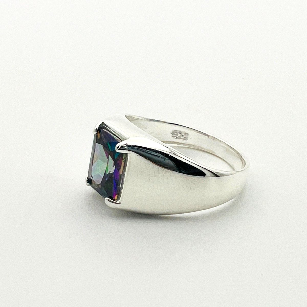 Mystic Topaz Men's Ring - TryAladdin