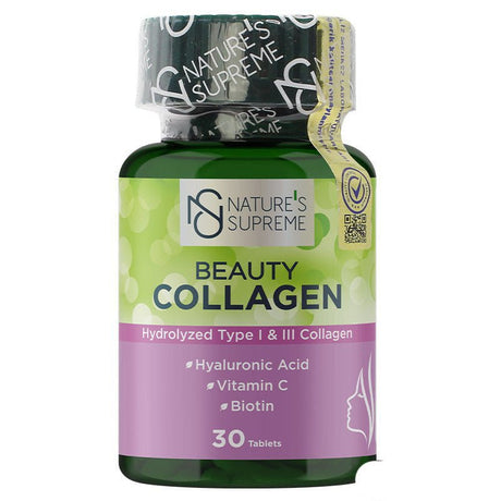 Nature's Supreme Beauty Collagen 30 Tablets - TryAladdin