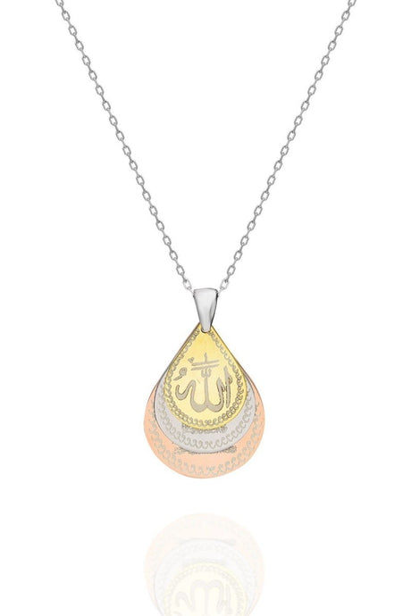 Nereze | Necklace with Prayer (Allah's word - Nazar Evil Eye. Ayatal Kuresi) - TryAladdin