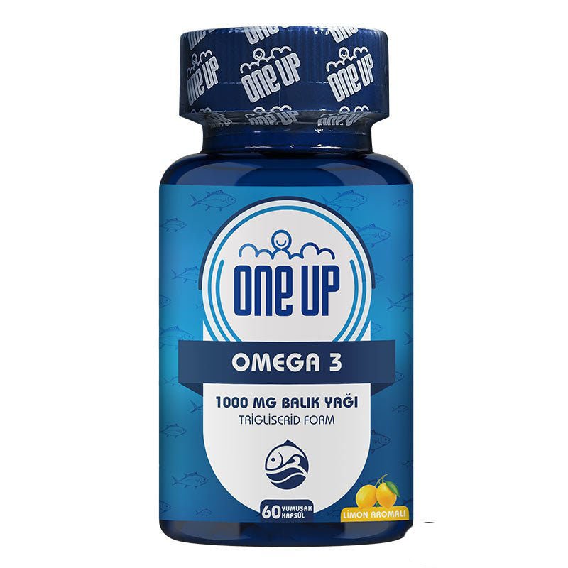 One Up Omega 3 1000 mg 60 Tablets - TryAladdin