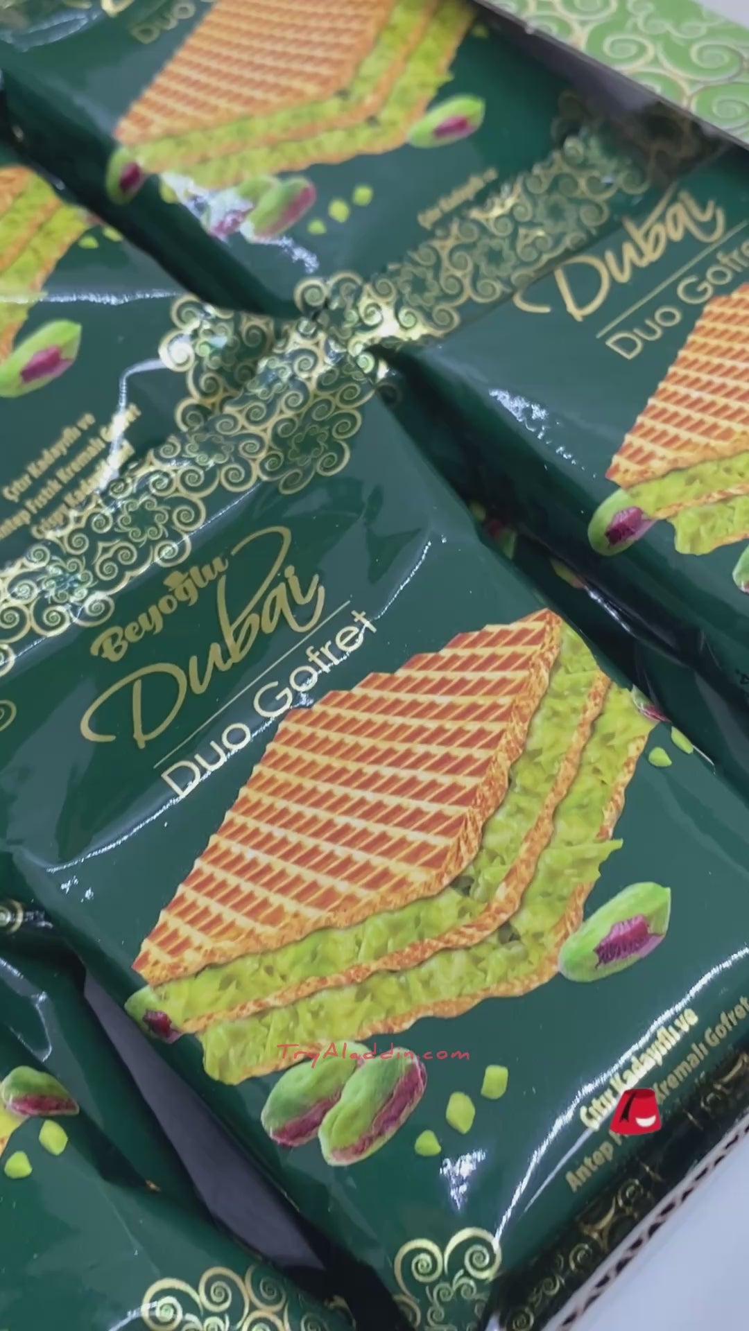 بي أوغلو | دبي ديو ويفر (محشو بكريمة الفستق والكاداييف) - 36g