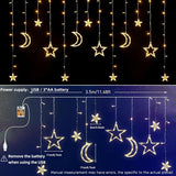 Ramadan Decoration, Moon and Star LED Ornaments - TryAladdin