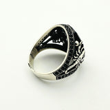 Scorpion Detailed Silver Men's Ring - TryAladdin