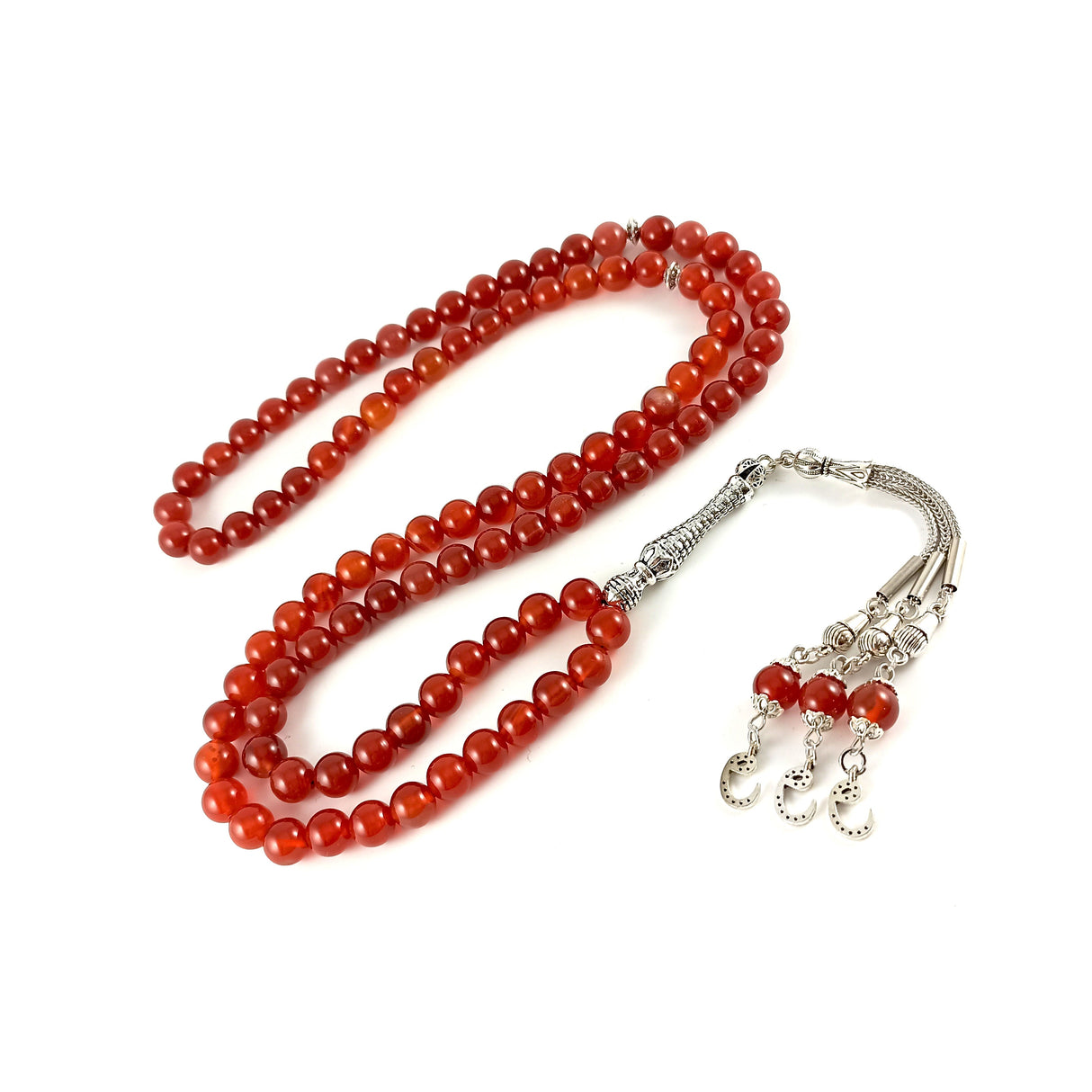 Selderesi | Agate Natural Stone 99 Beads Prayer Tasbih - TryAladdin