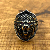 Silver Lion Men's Ring - TryAladdin