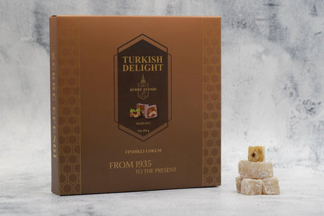 Sukru Efendi 1935 | Turkish Delight Square Box Hazelnut - TryAladdin