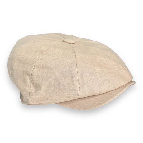 Taki | Summer Linen Peaky Blinders Hat - 8 - Piece Men's Beanie - TryAladdin