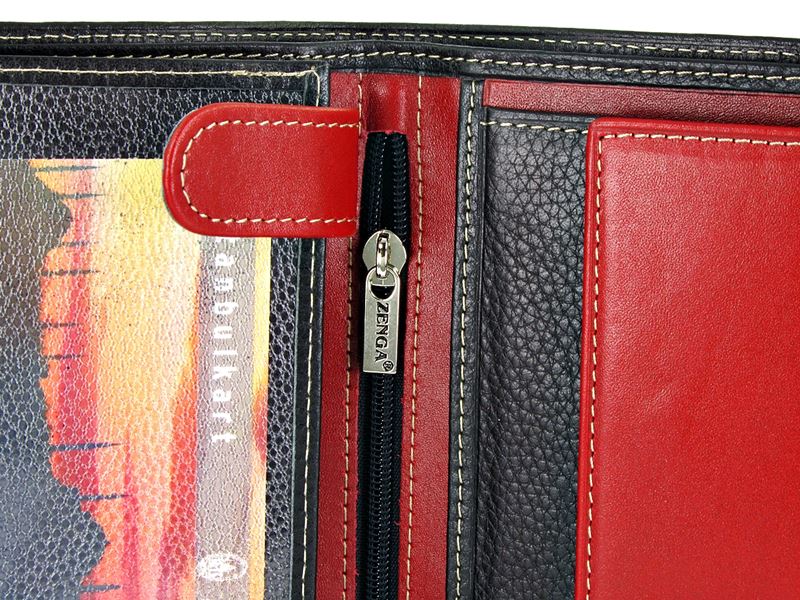 Taki | Zenga Men's Leather Wallet - Multiple Compartments - TryAladdin