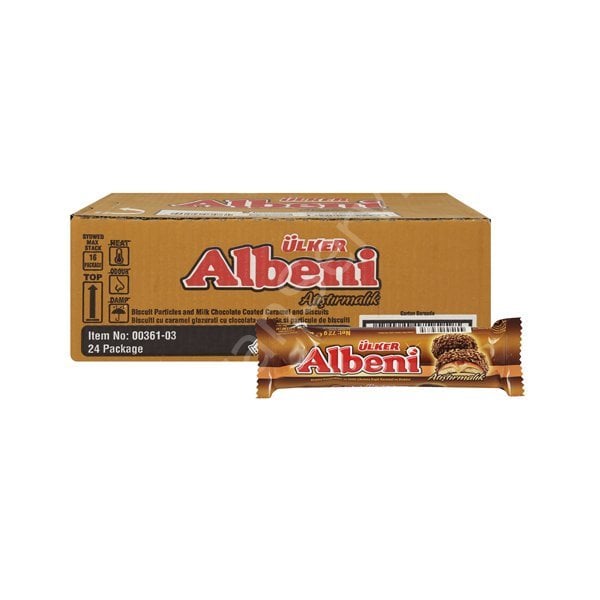 Ulker | Albeni Chocolate Covered Biscuits with Caramel 72g - TryAladdin