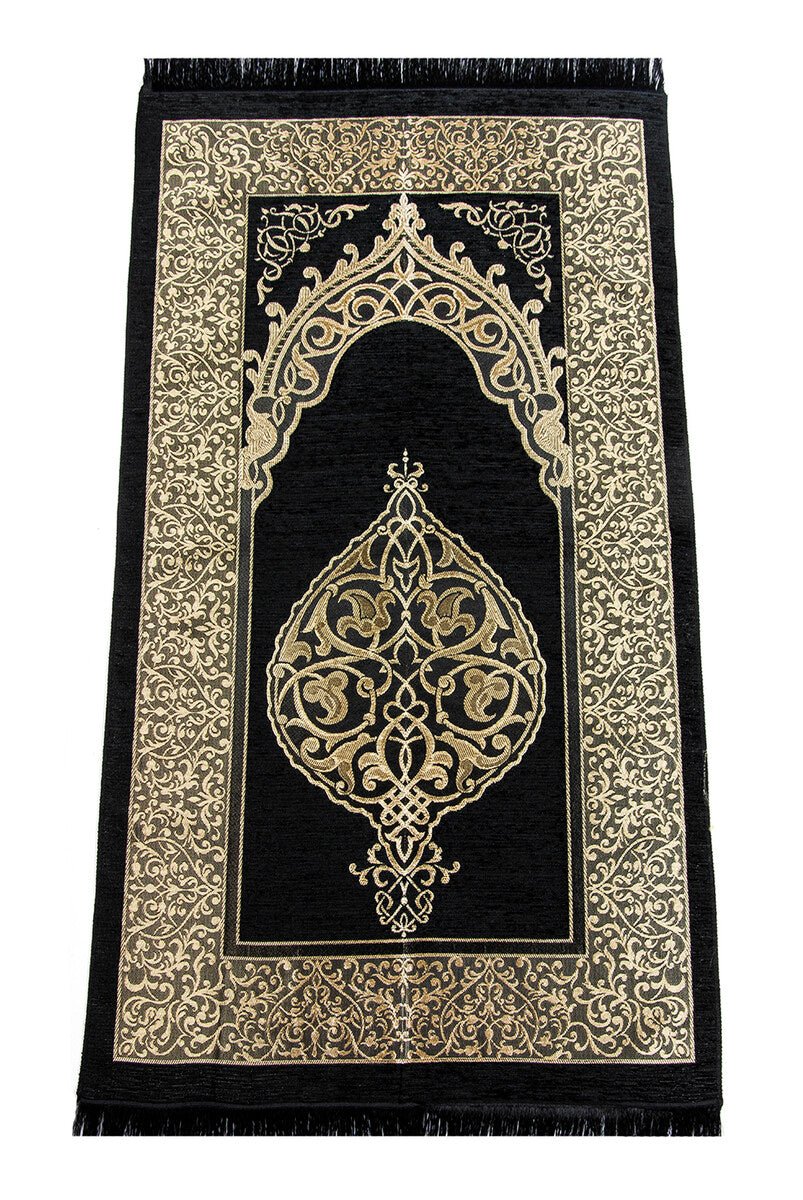 Ultra Luxury Chenille Prayer Rug Set - TryAladdin