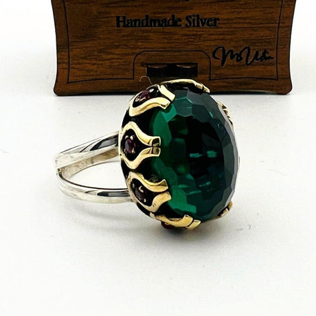 Women's Oval Emerald Ring - TryAladdin