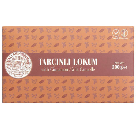 Haci Bekir Exclusive Turkish Delight With Cinnamon - Unique Consistency Lokums - TryAladdin