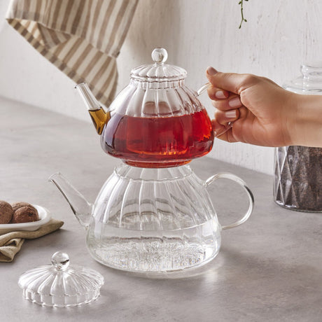 Karaca Lori Borosilicate Glass Teapot - TryAladdin