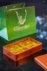 Koskeroglu | Special Flat Kadayif with Gift Metal Box - TryAladdin