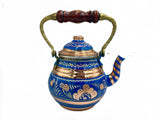 Lavina | Copper Turkish Teapot with Erzincan Design - TryAladdin