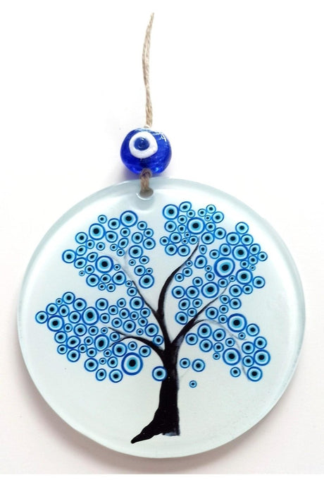 Nazar Tree Fusion Glass Nazar Beaded - TryAladdin