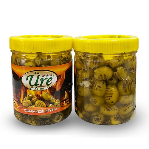 Ure Zeytin | Spicy Grilled Green Olives with Garlic - TryAladdin